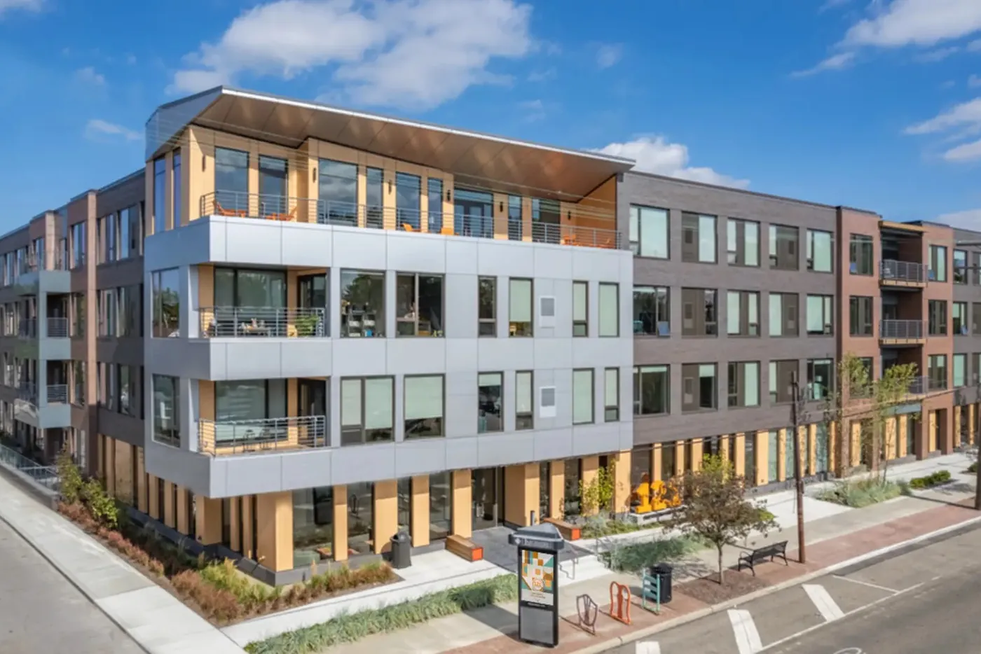 Exterior of 121 Larchmere on Larchmere Boulevard