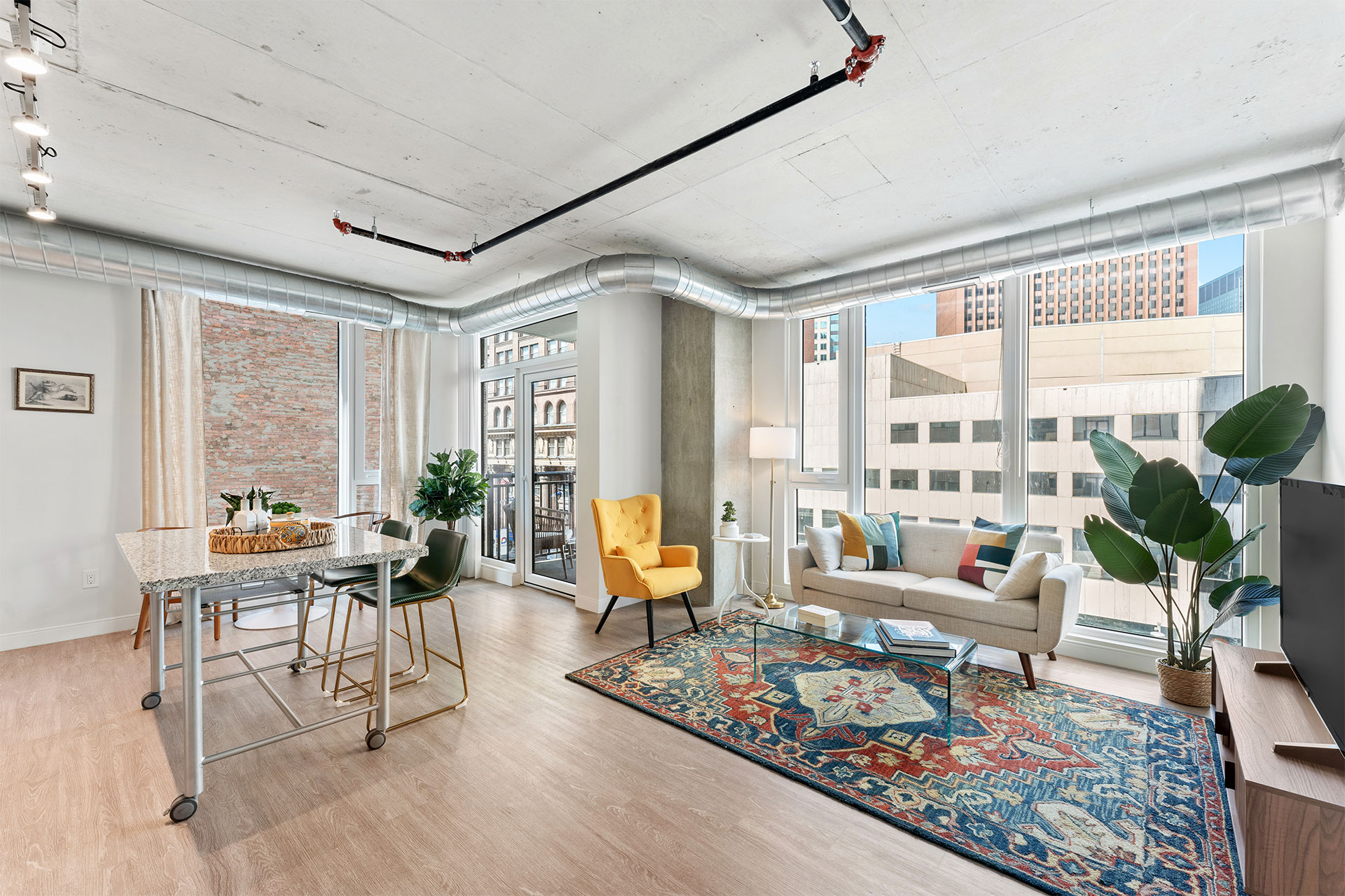 Apartment interior at Skyline 776