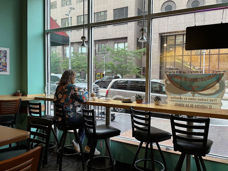 Cafe Nocturno interior and window seating