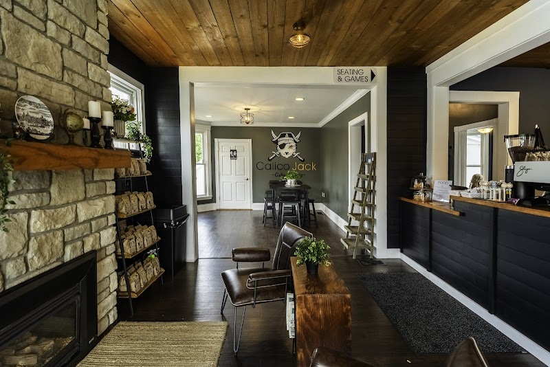 Calico Jack Coffee Roastery interior