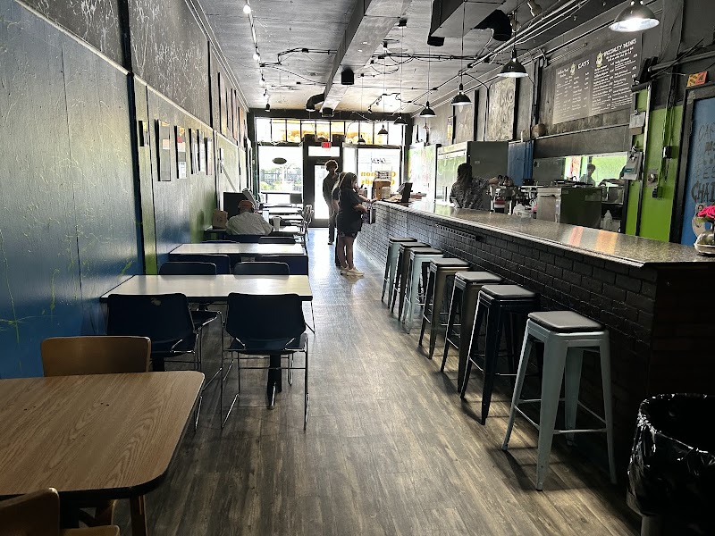 Common Grounds Coffee Shop counter and seating