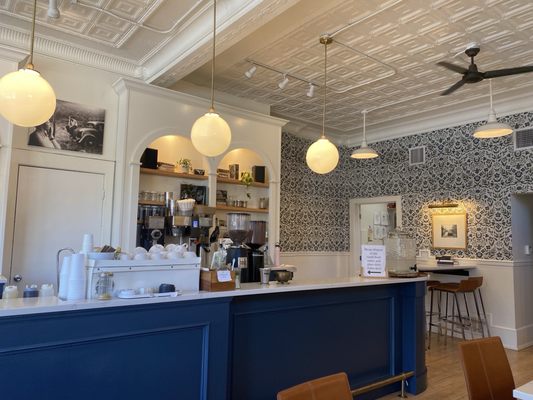 Goodkind Coffee counter and cafe interior