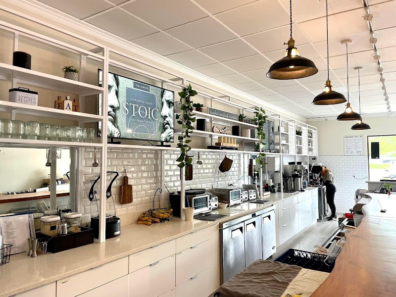 Nourishing Nook counter and cafe interior
