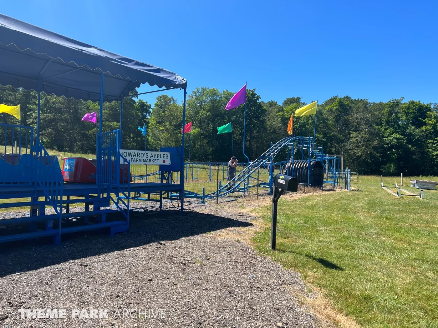 The Little Dipper ride at the farm at Howard's Apples Farm Market in Chagrin Falls, Ohio