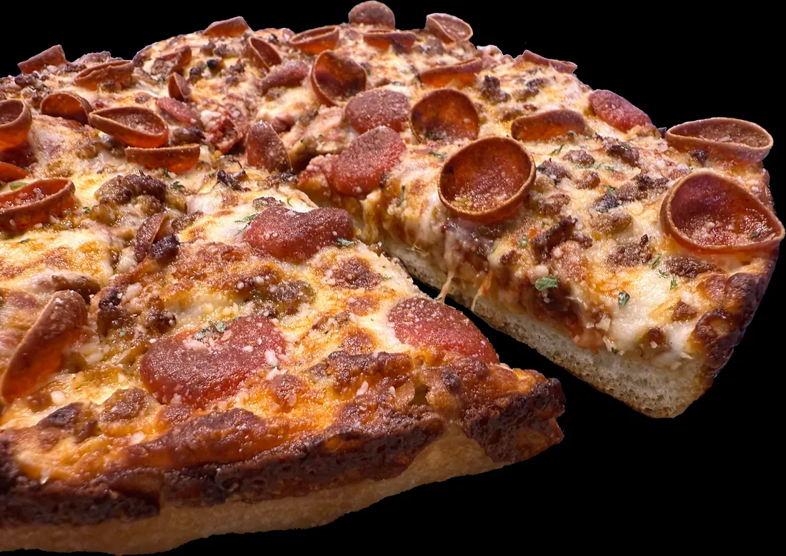 CLE Deep-Dish Cup & Crumble pizza from Master Pizza