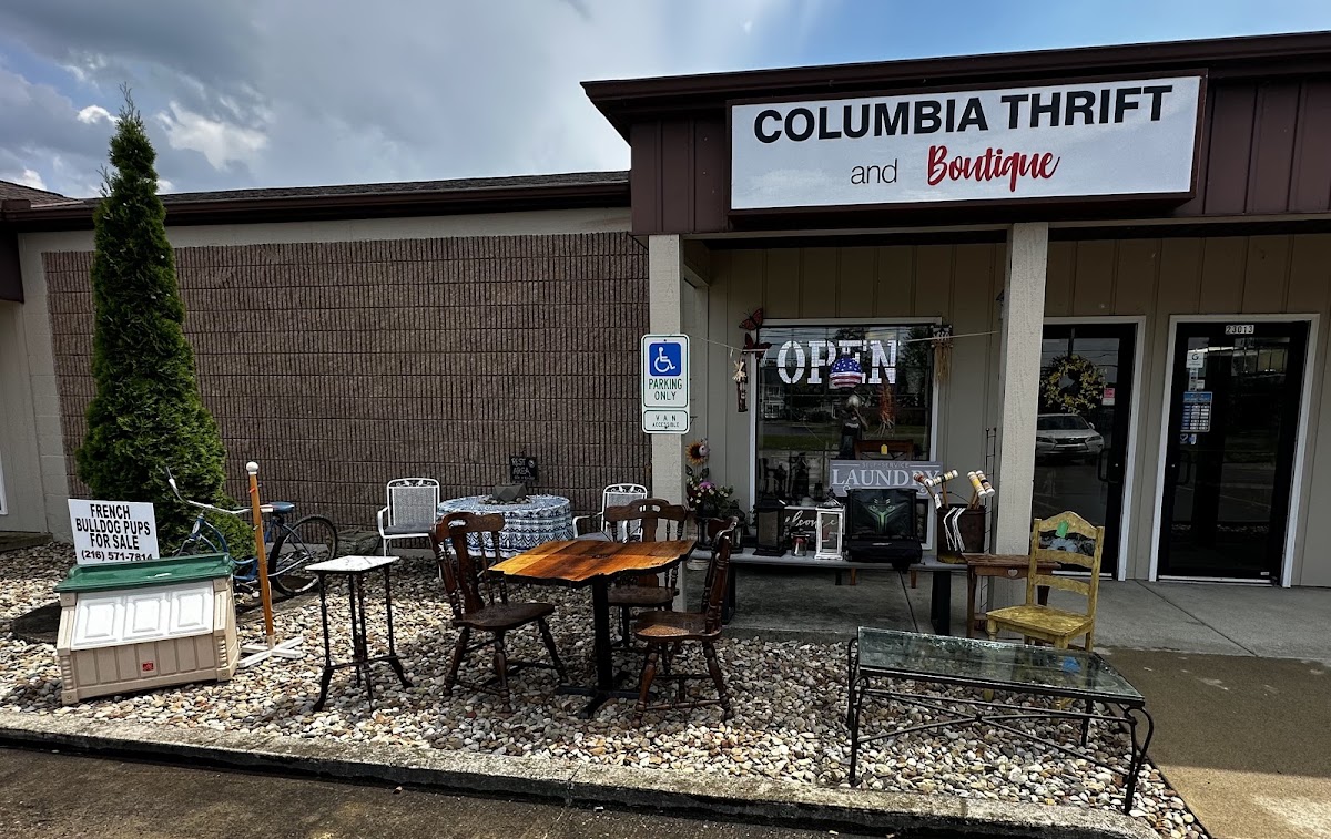 Columbia Thrift Store and boutique in Columbia Station