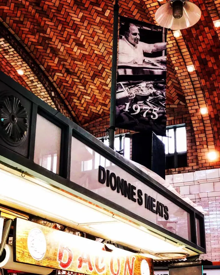Dionne's Meats at Cleveland's West Side Market