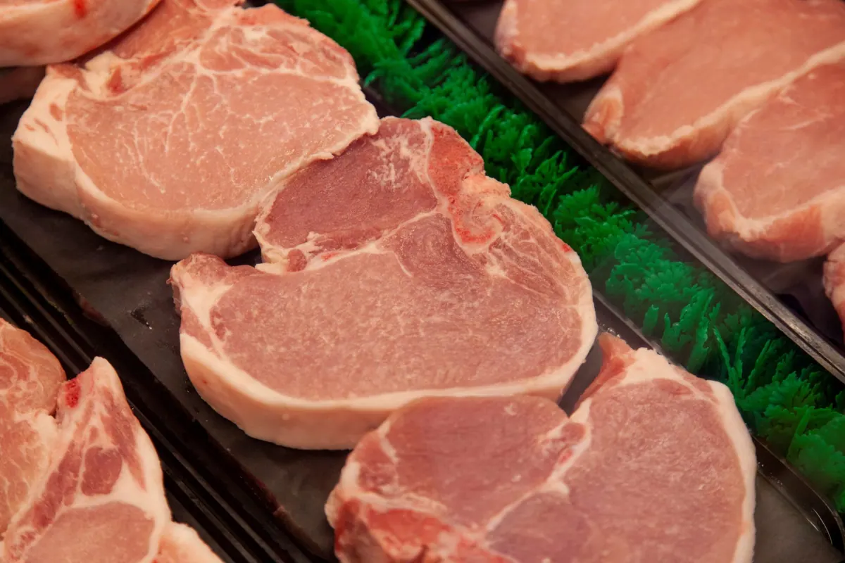 D.W. Whitaker Meats at Cleveland's West Side Market